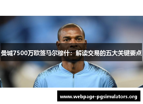 曼城7500万欧签马尔穆什:解读交易的五大关键要点 曼城7500万欧签马尔穆什:解读交易的五大关键要点