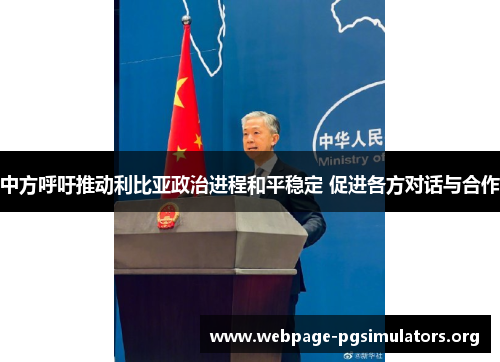 中方呼吁推动利比亚政治进程和平稳定 促进各方对话与合作 中方呼吁推动利比亚政治进程和平稳定 促进各方对话与合作